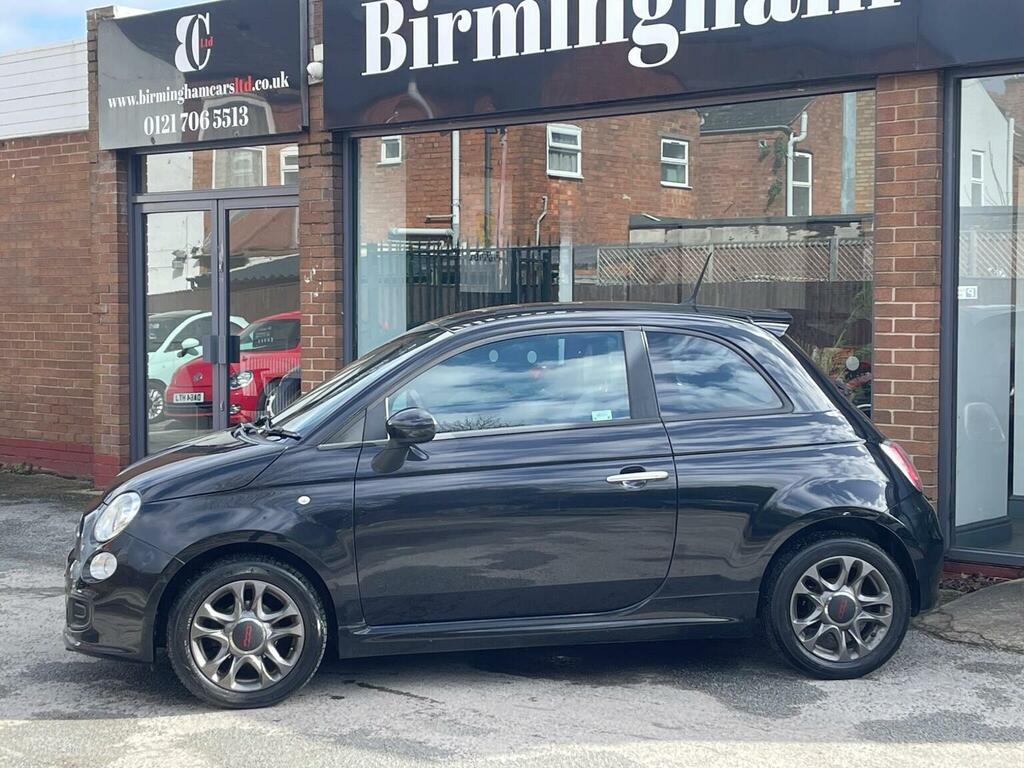 Fiat 500 Hatchback 1.2 S Euro 6 Ss 201463 MD63MPO Black #4