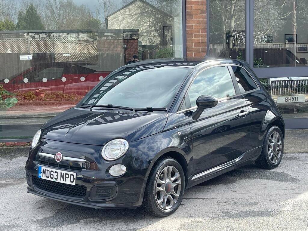 Fiat 500 Hatchback 1.2 S Euro 6 Ss 201463 MD63MPO Black #3