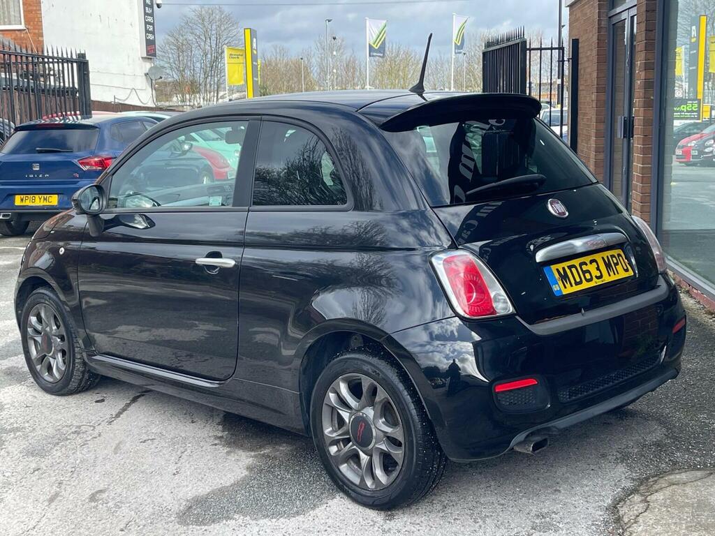 Fiat 500 Hatchback 1.2 S Euro 6 Ss 201463 MD63MPO Black #5