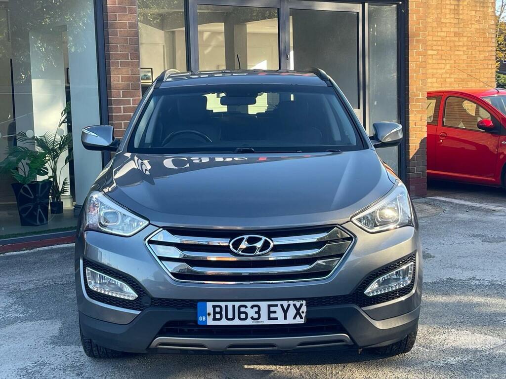 Hyundai Santa Fe Suv 2.2 Crdi Premium 4Wd Euro 5 7 Seat BU63EYX Silver #2
