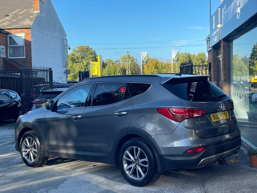 Hyundai Santa Fe Suv 2.2 Crdi Premium 4Wd Euro 5 7 Seat BU63EYX Silver #5