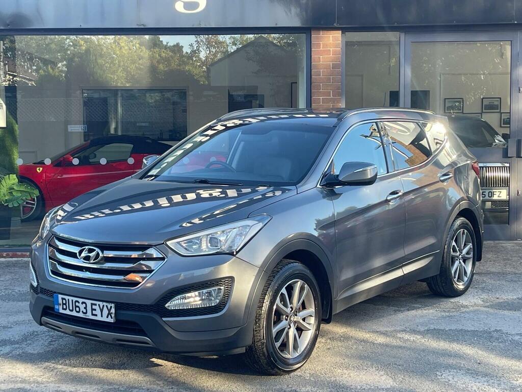 Hyundai Santa Fe Suv 2.2 Crdi Premium 4Wd Euro 5 7 Seat BU63EYX Silver #3