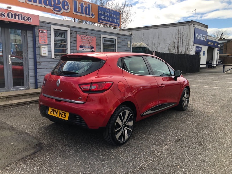 Renault Clio Dynamique S Medianav Energy HV14VEB Red #6