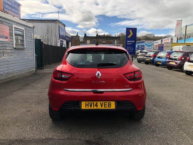 Renault Clio Dynamique S Medianav Energy HV14VEB Red #5