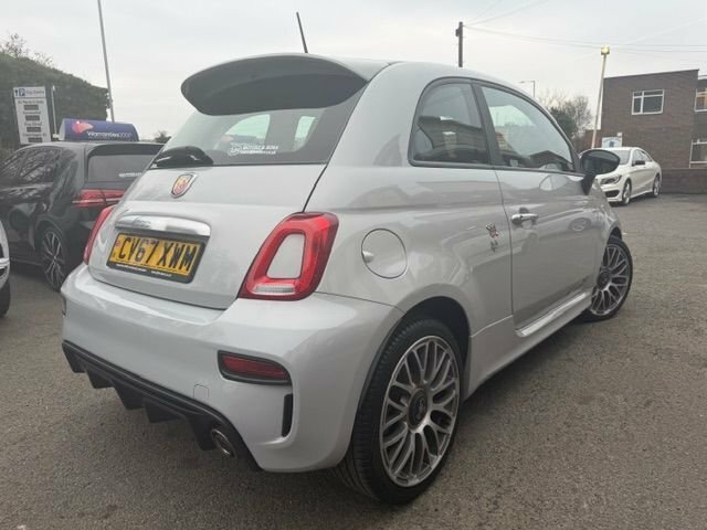 Abarth 595 1.4 T-jet Hatchback CV67XWM Grey #3