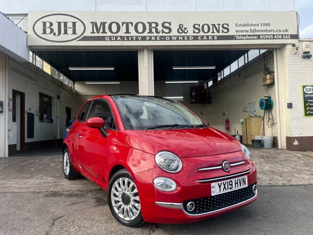 Fiat 500 1.2 Lounge Hatchback Red
