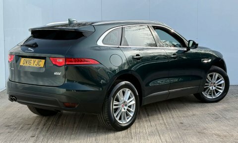 Jaguar F-Pace 2.0 F-pace Portfolio OV16YJC Green #3