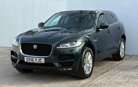 Jaguar F-Pace 2.0 F-pace Portfolio OV16YJC Green #4