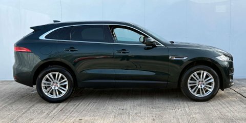 Jaguar F-Pace 2.0 F-pace Portfolio OV16YJC Green #2