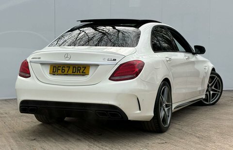 Mercedes-Benz C Class 4.0 Amg C63 DF67DRZ White #3