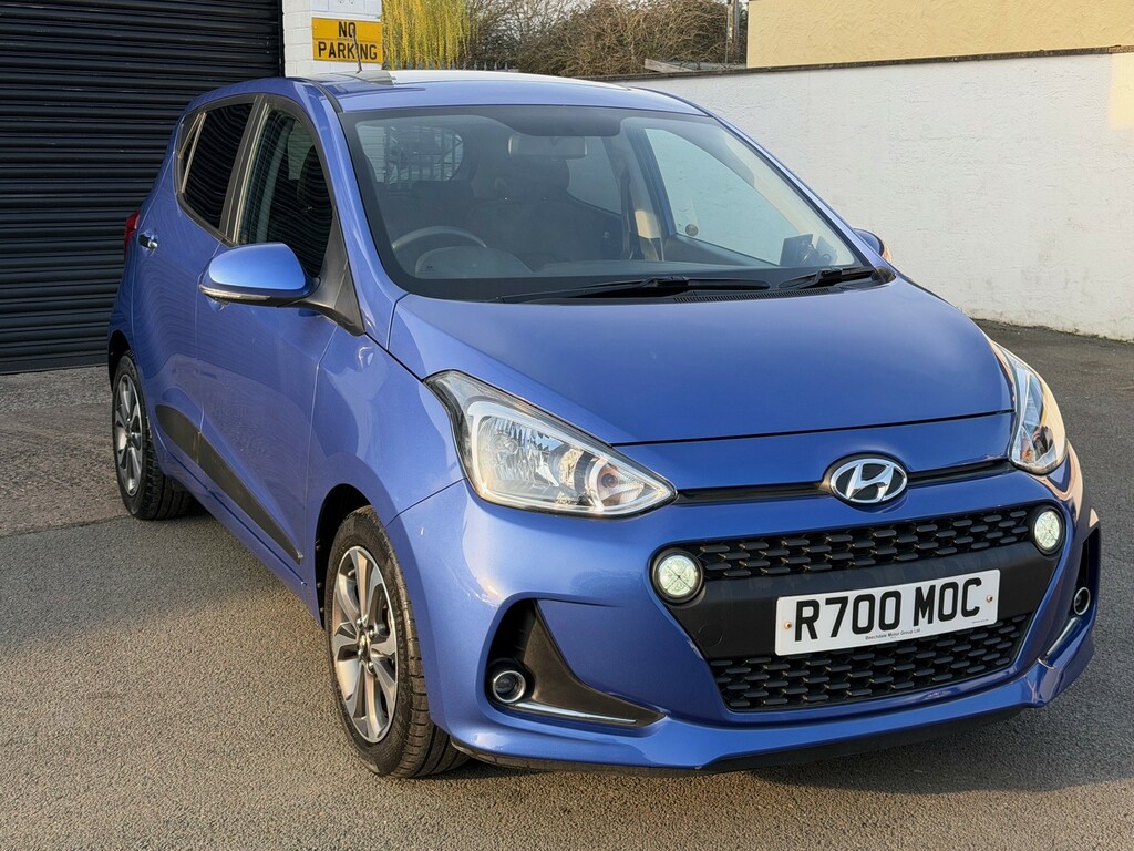 Hyundai I10 1.2 Premium Se Hatchback Euro 6 8 Blue