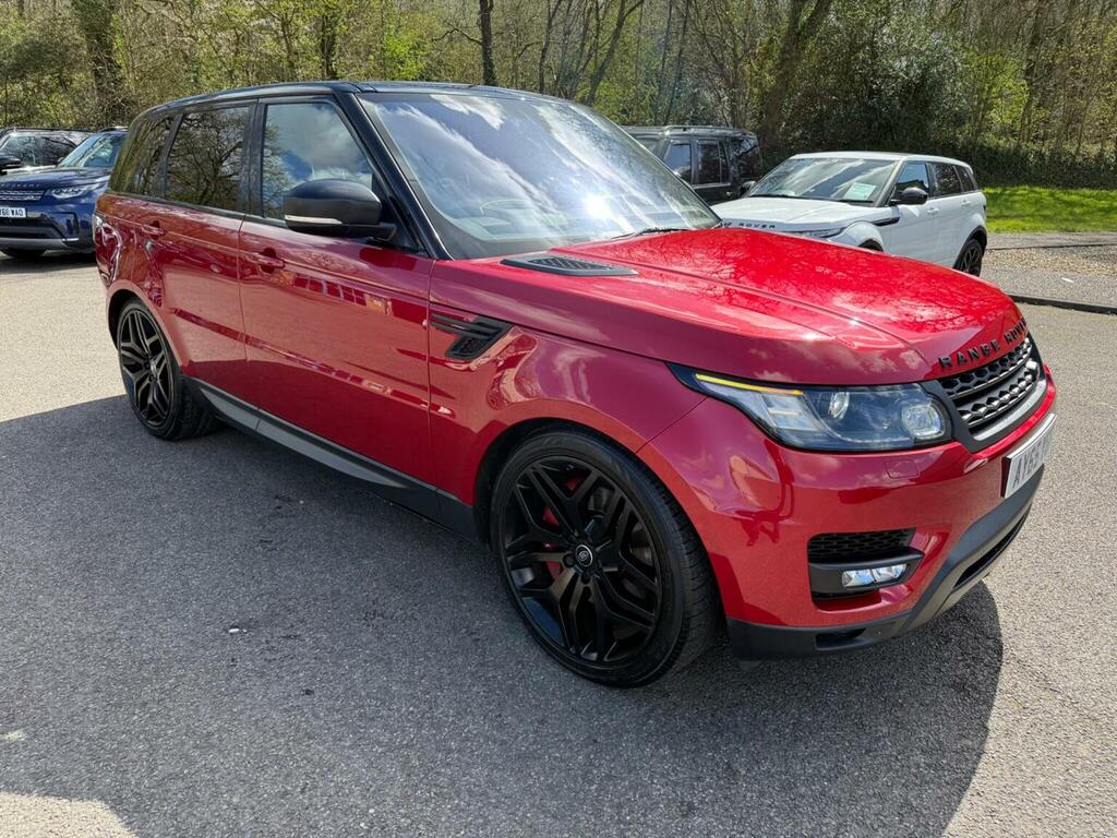Land Rover Range Rover Sport Suv 3.0 Sd V6 Hse Dynamic 4Wd Euro 6 Ss Red
