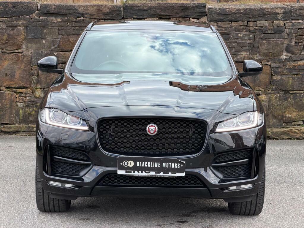 Jaguar F-Pace 2.0 D180 R-sport Awd Euro 6 S S EK18DLJ Black #2