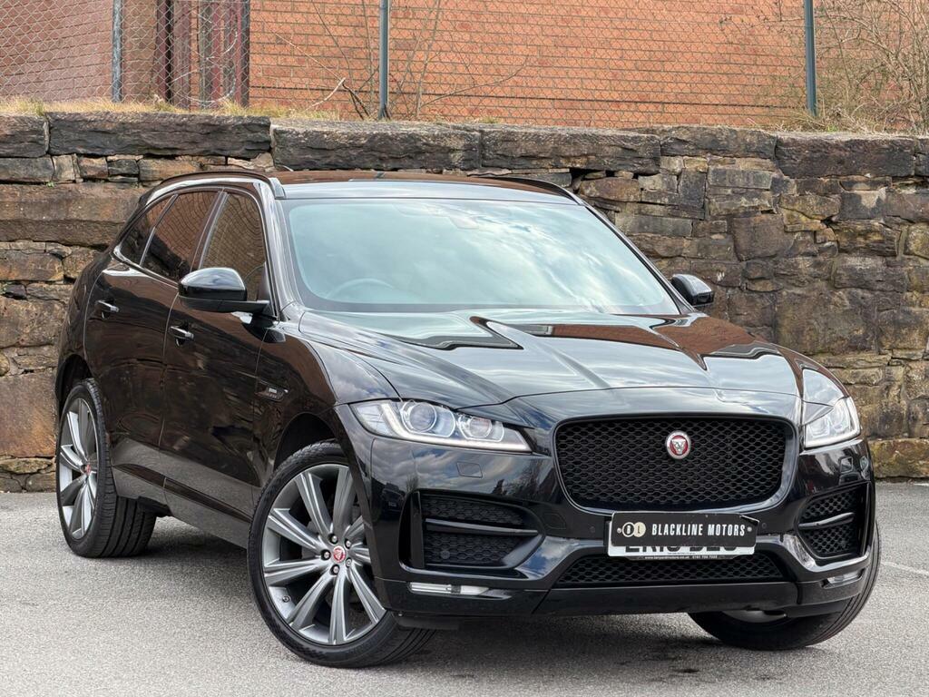 Jaguar F-Pace 2.0 D180 R-sport Awd Euro 6 S S Black