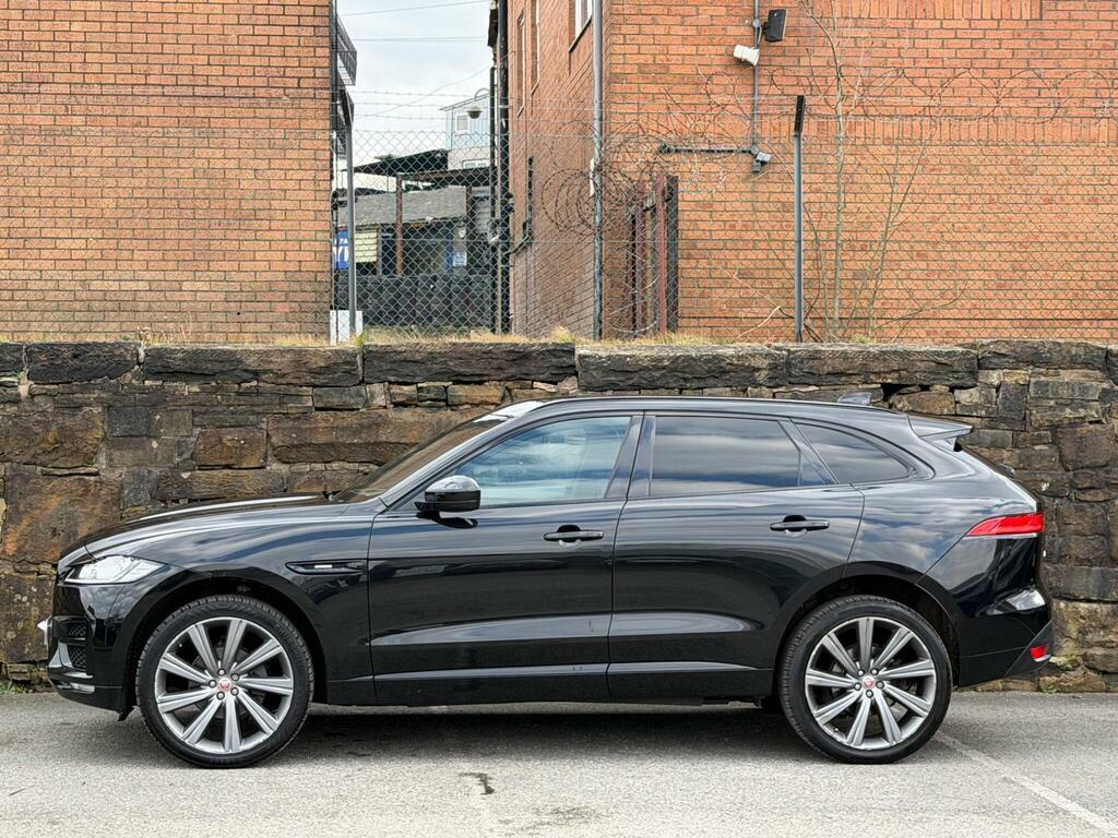 Jaguar F-Pace 2.0 D180 R-sport Awd Euro 6 S S EK18DLJ Black #4