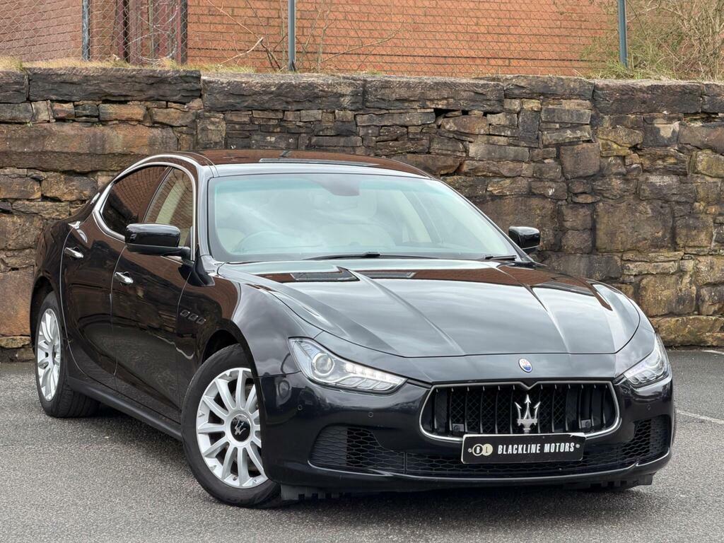 Maserati Ghibli 3.0D V6 Zf Euro 5 S S Black