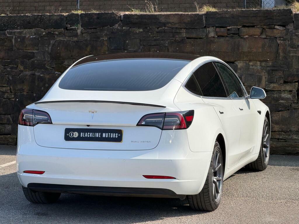Tesla Model 3 Dual Motor Long Range 4Wde White #6