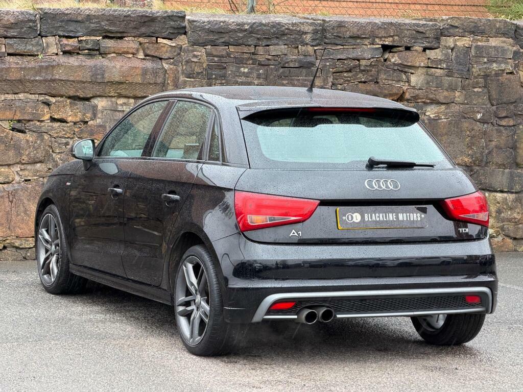 Audi A1 2.0 Tdi S Line Sportback Euro 5 S S Black #5