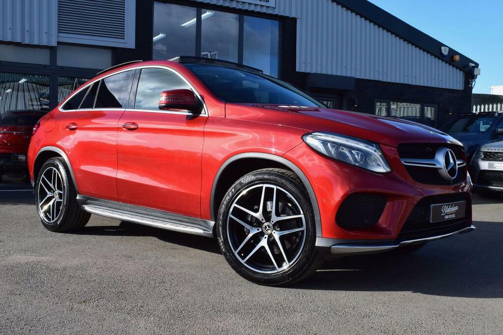 Mercedes-Benz GLE Coupe Suv 3.0 Gle350d V6 Amg Line Premium Plus Coupe G Red #3