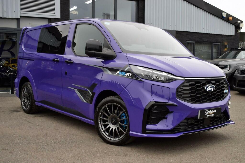 Ford Transit Custom Combi Van 2.5 320 Duratec 11.8Kwh Ms-rt Crew Van A YP74UJR Purple #3