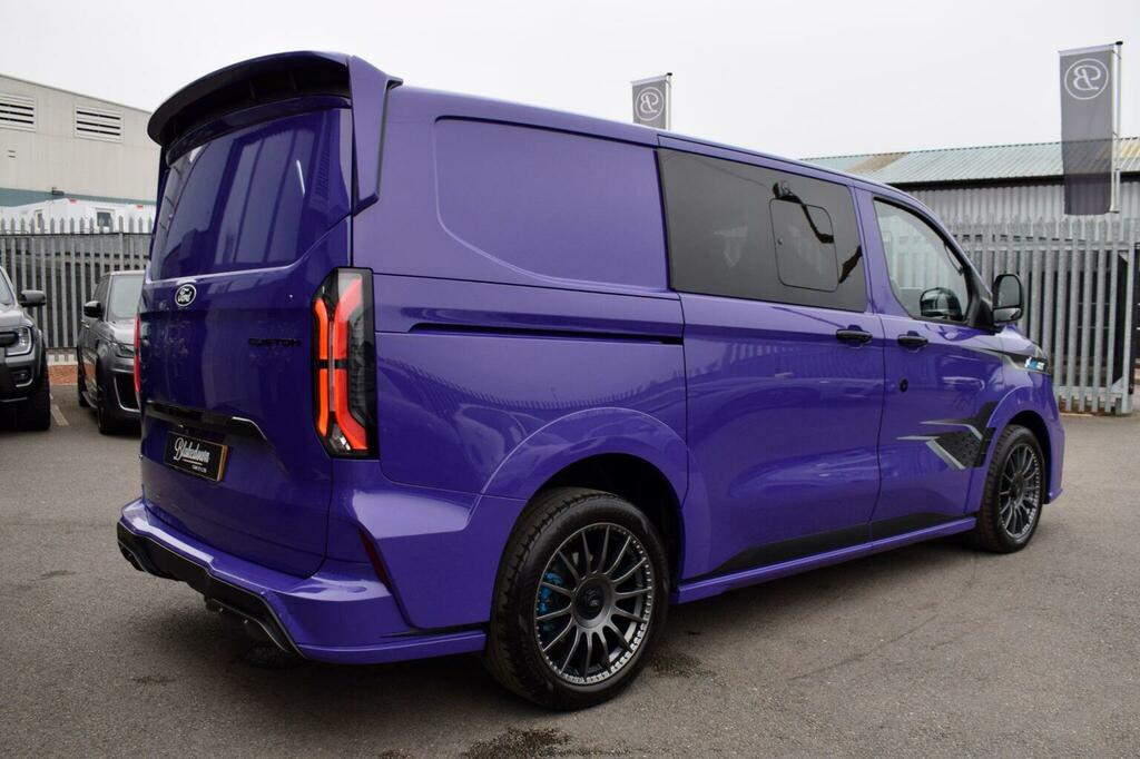 Ford Transit Custom Combi Van 2.5 320 Duratec 11.8Kwh Ms-rt Crew Van A YP74UJR Purple #4