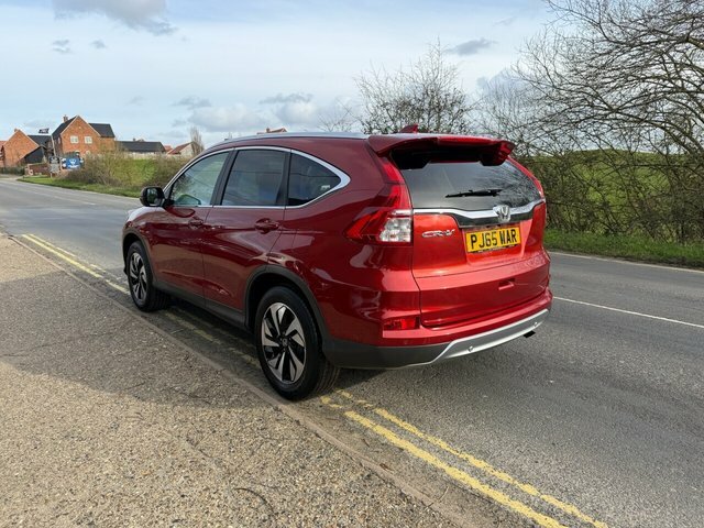 Honda Cr-V 1.6 I-dtec Ex Suv 4Wd Euro 6 160 PJ65WAR Red #4