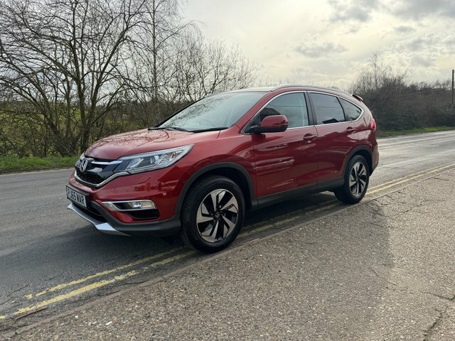 Honda Cr-V 1.6 I-dtec Ex Suv 4Wd Euro 6 160 PJ65WAR Red #2