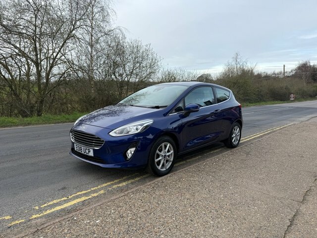 Ford Fiesta 1.1 Ti-vct Zetec Hatchback Euro EO18UCP Blue