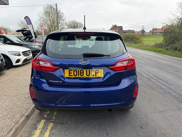 Ford Fiesta 1.1 Ti-vct Zetec Hatchback Euro EO18UCP Blue #5