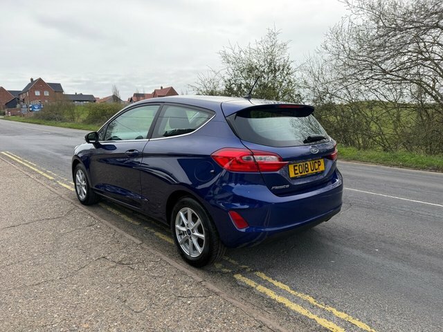 Ford Fiesta 1.1 Ti-vct Zetec Hatchback Euro EO18UCP Blue #6