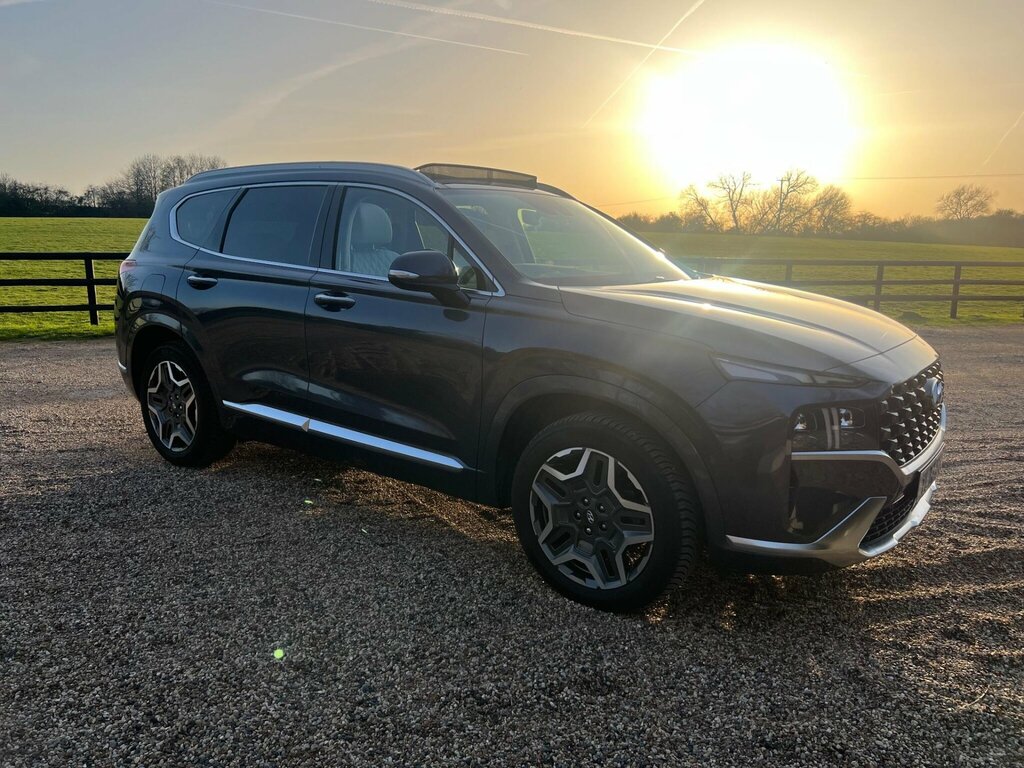 Hyundai Santa Fe 1.6 T-gdi 13.8Kwh Ultimate 4Wd Euro 6 Ss 5 YL72ZXC Blue #6