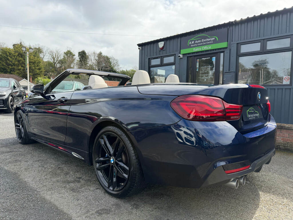 BMW 4 Series 420D 190 M Sport Professional Media RGZ3191 Blue #3