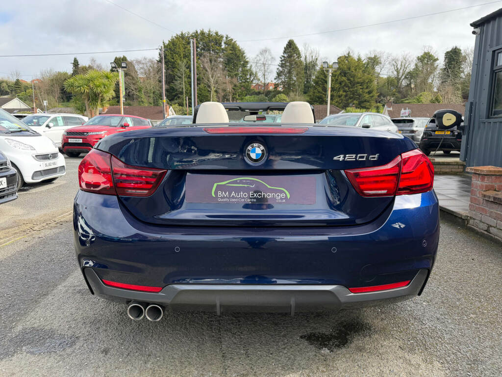 BMW 4 Series 420D 190 M Sport Professional Media RGZ3191 Blue #5