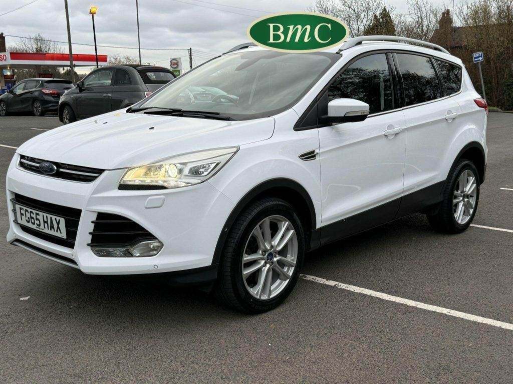 Ford Kuga 2.0 Tdci Titanium X Powershift Awd Euro 6 S S FG65HAX White #3