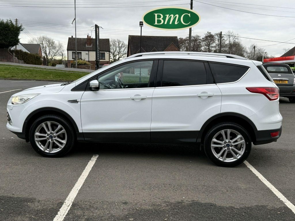 Ford Kuga 2.0 Tdci Titanium X Powershift Awd Euro 6 S S FG65HAX White #4