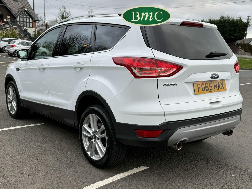 Ford Kuga 2.0 Tdci Titanium X Powershift Awd Euro 6 S S FG65HAX White #5