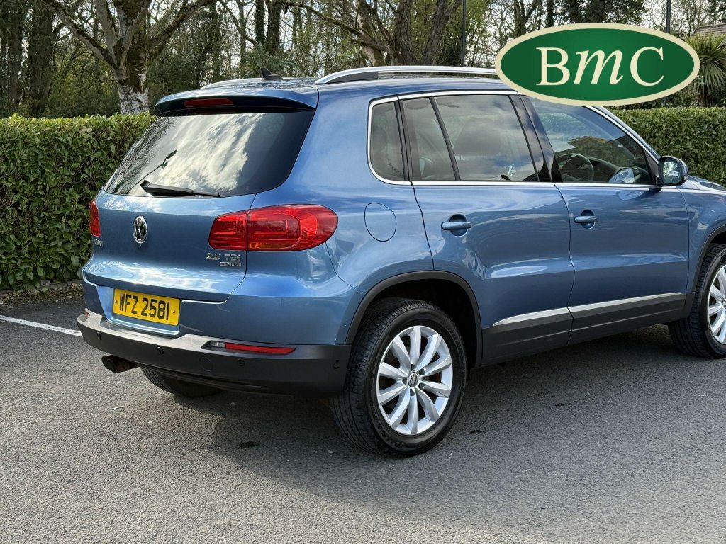 Volkswagen Tiguan 2.0 Tdi Bluemotion Tech Match Dsg 4Wd Euro 5 S S WFZ2581 Blue #6