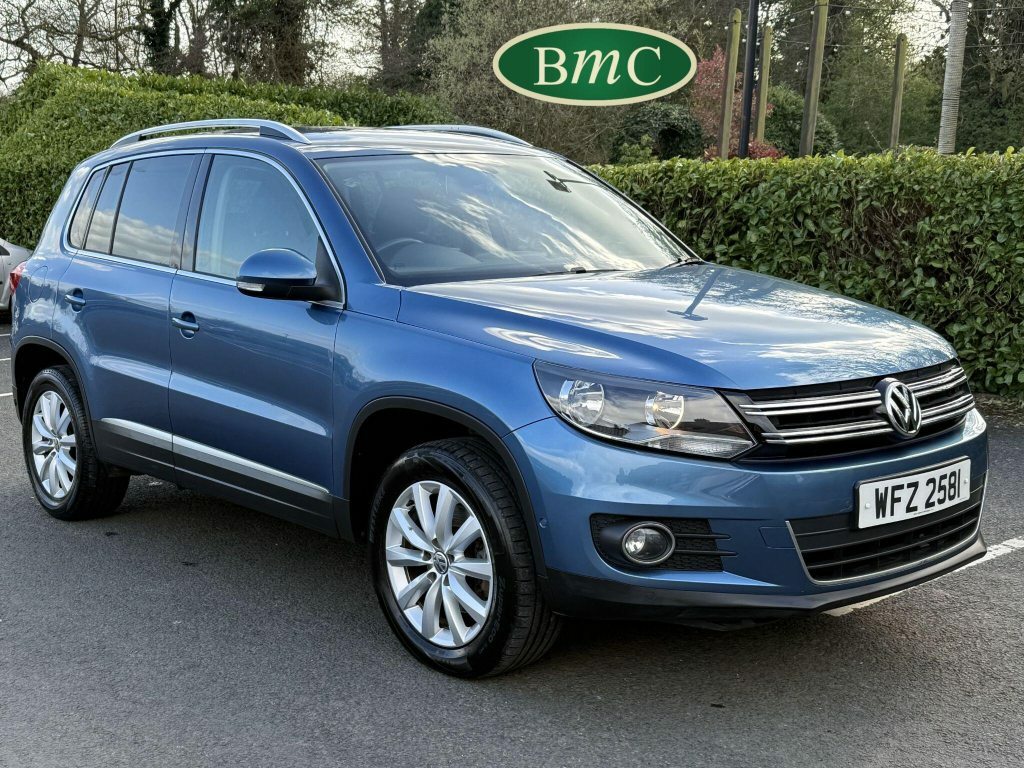 Volkswagen Tiguan 2.0 Tdi Bluemotion Tech Match Dsg 4Wd Euro 5 S S Blue
