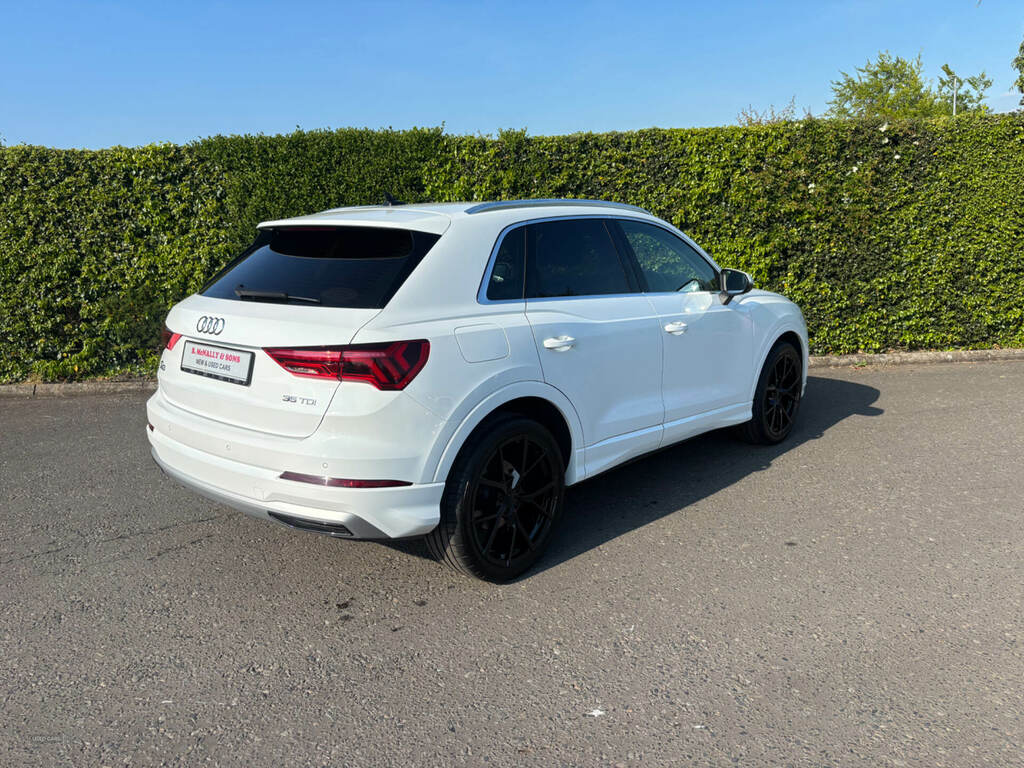 Audi Q3 35 Tdi Sport S Tronic BK21CZD White #2