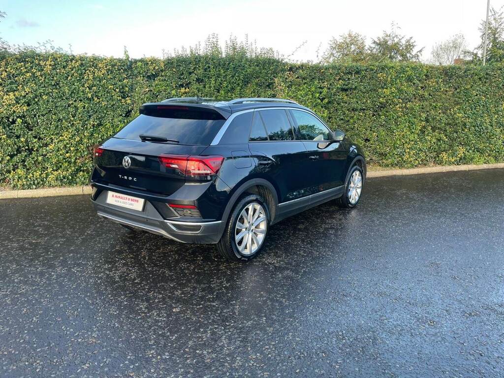 Volkswagen T-Roc 1.6 Tdi Sel WHZ9538 Black #2