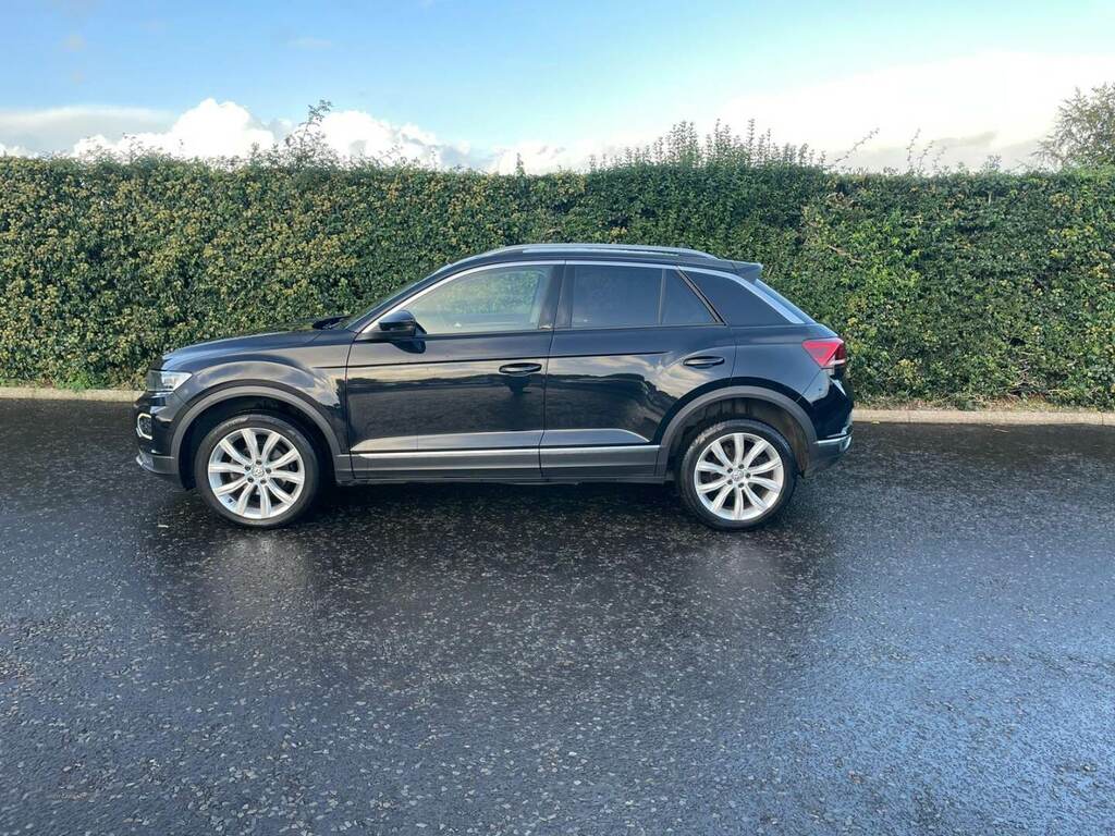 Volkswagen T-Roc 1.6 Tdi Sel WHZ9538 Black #3