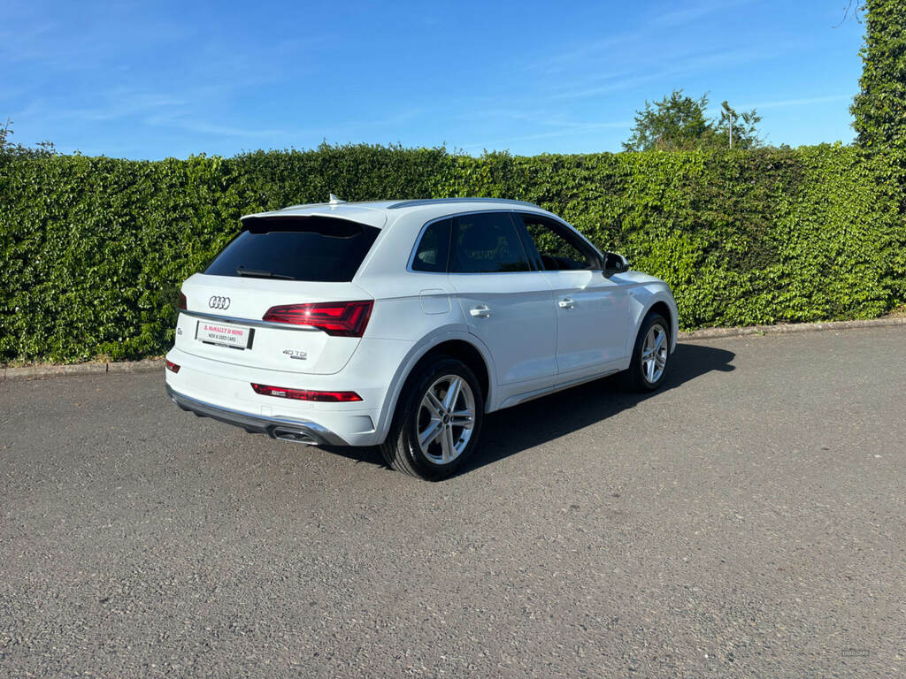 Audi Q5 40 Tdi Quattro S Line S Tronic AF21WND White #2
