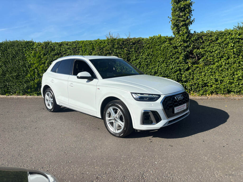 Audi Q5 40 Tdi Quattro S Line S Tronic White