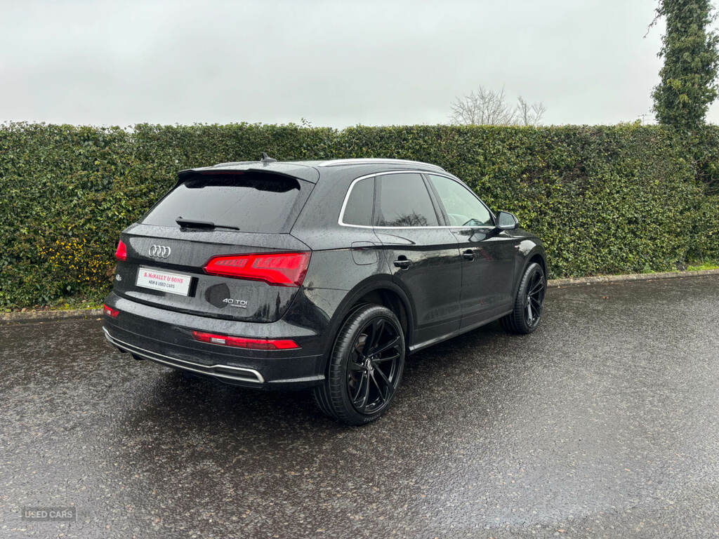 Audi Q5 40 Tdi Quattro S Line S Tronic YT19GZY Black #2