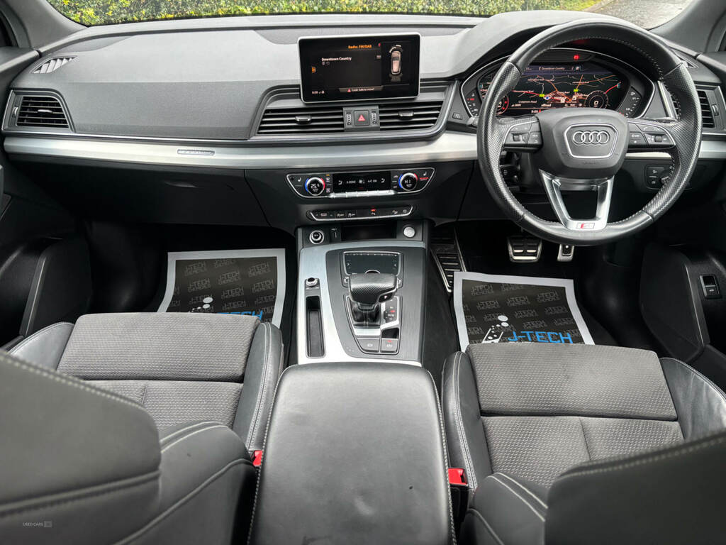 Audi Q5 40 Tdi Quattro S Line S Tronic YT19GZY Black #5