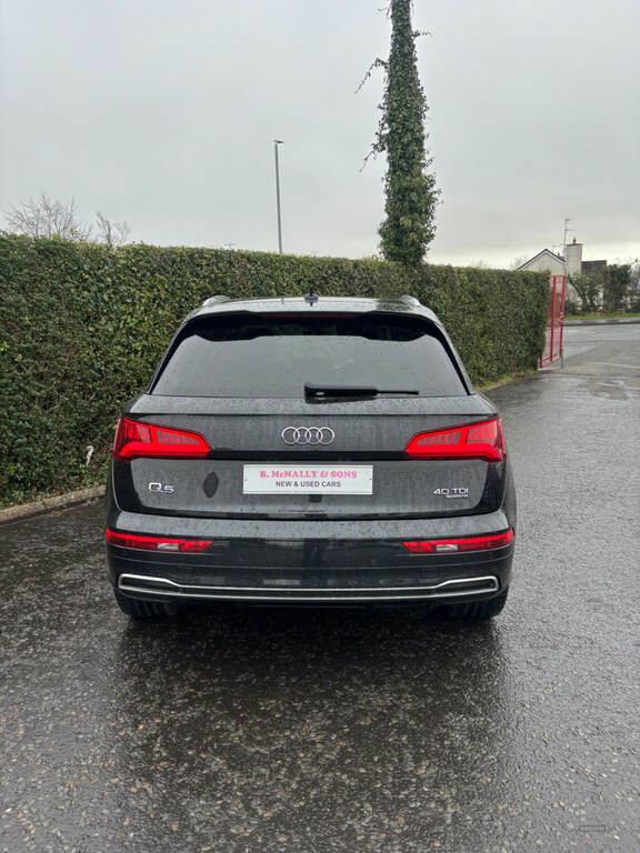 Audi Q5 40 Tdi Quattro S Line S Tronic YT19GZY Black #3