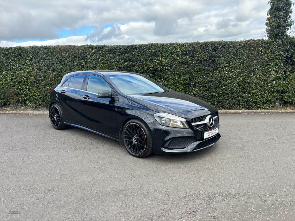Mercedes-Benz A Class A200d Amg Line Black