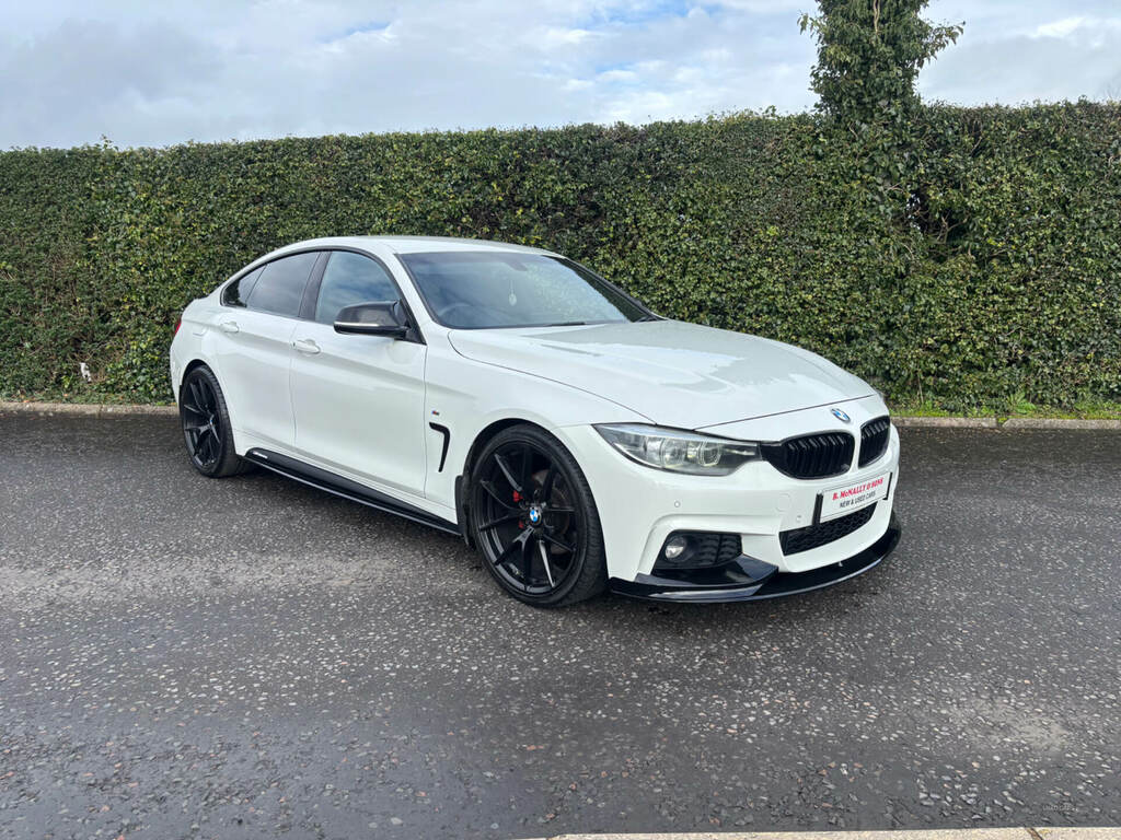 BMW 4 Series 420D 190 M Sport Professional Media White