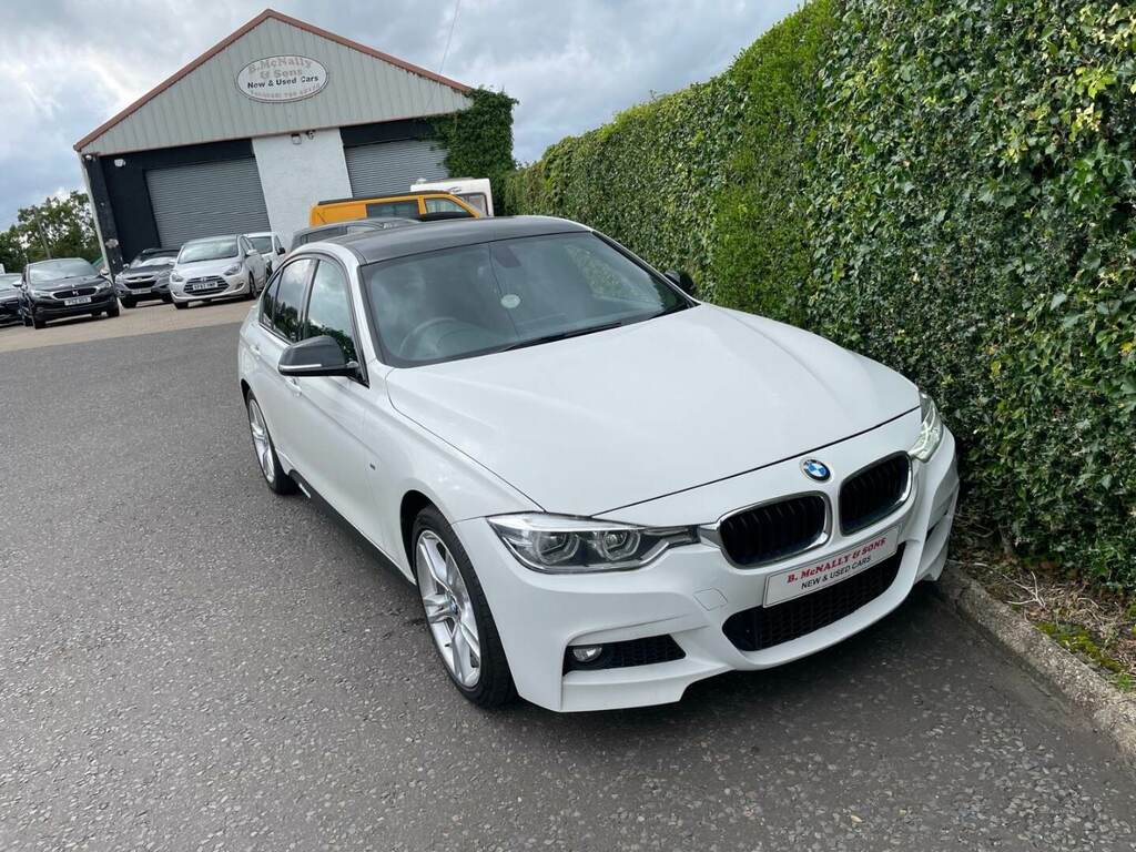 BMW 3 Series 320D Xdrive M Sport Step YB17XOX White #2