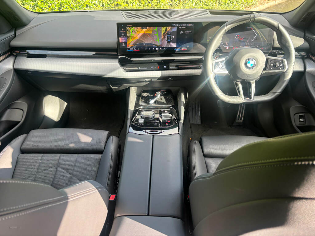 BMW 5 Series 520I M Sport Black #4